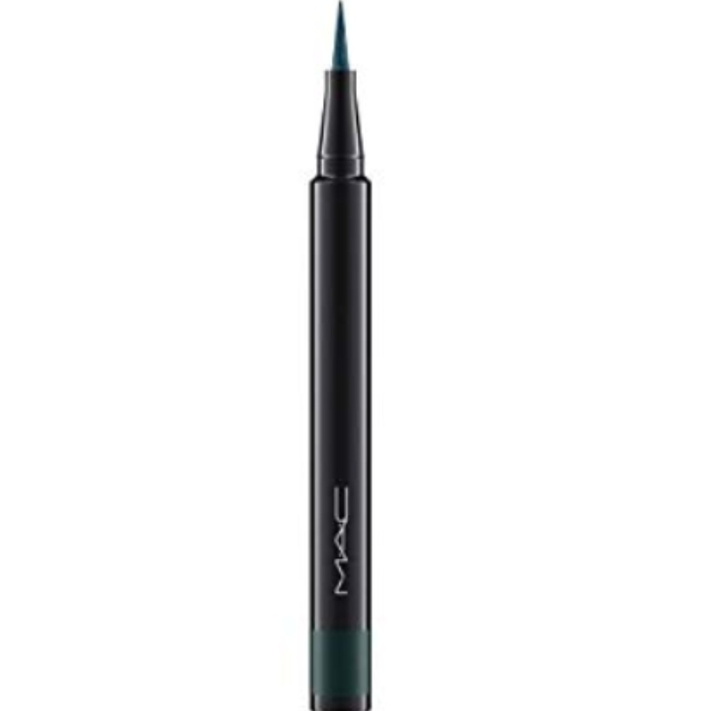 MAC // fluidline pen eyeliner privet teal